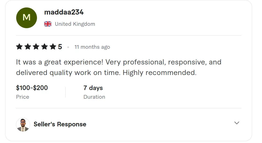 Data analysis client review