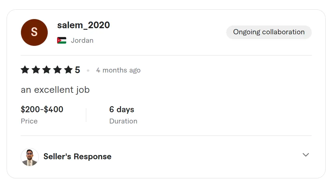 Research consultancy client review